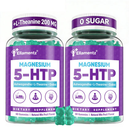 Gummies de 5HTP ELLAMENTZ en pot de 431g