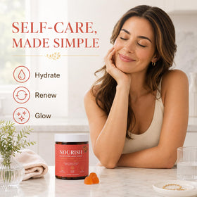 Gummies de Baies de Goji Omega-7 Lumvelle Organics, goût orange