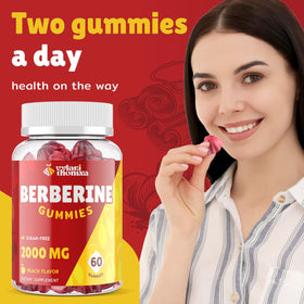 Gummies de Berbérine 2000 mg avec Cannelle de Ceylan, vue de côté