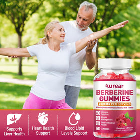 Gummies de berbérine Aurear 2000mg avec cannelle de Ceylan