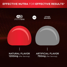 Gummies de Berbérine Effective Nutra avec Cannelle de Ceylan, en gros plan