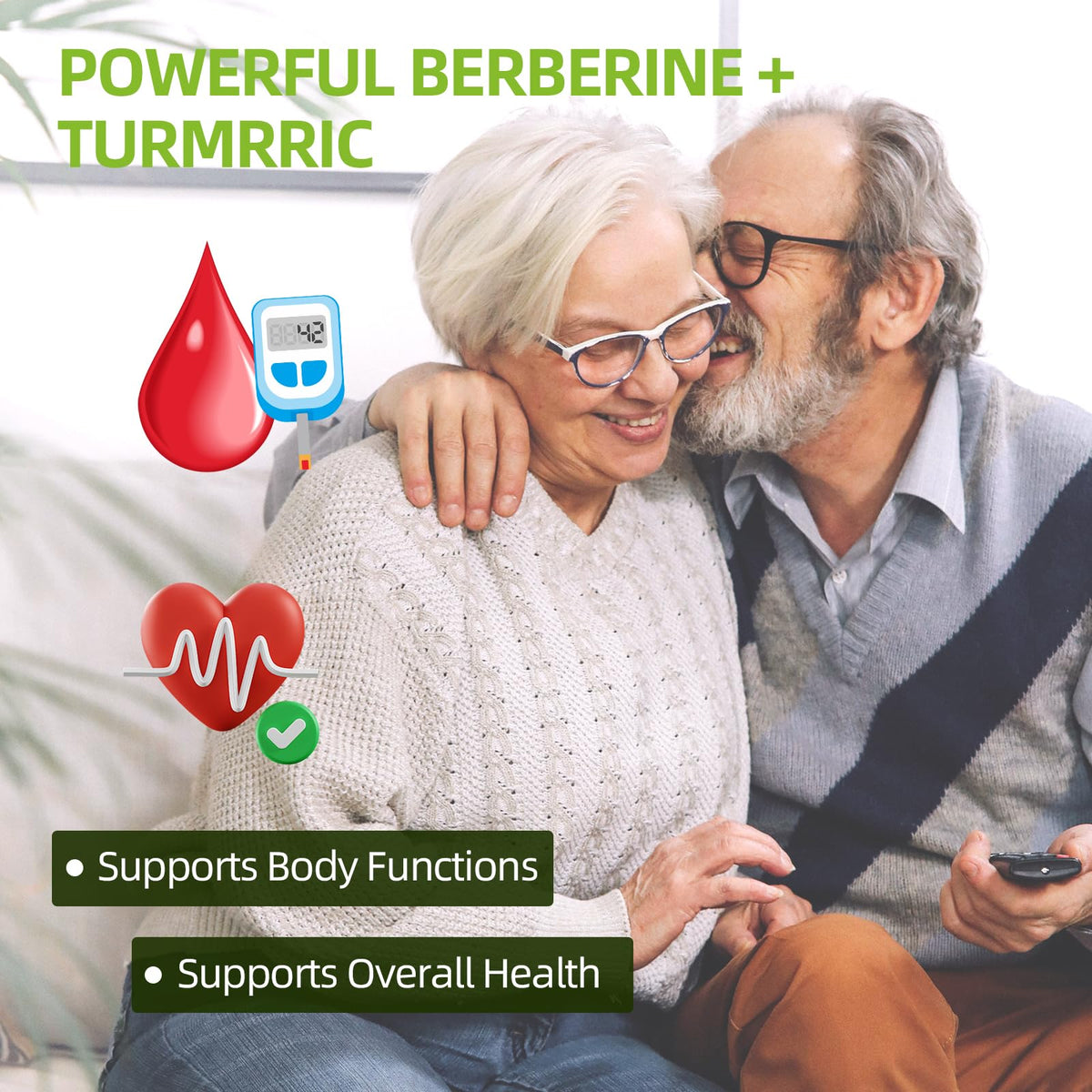 Gummies de Berbérine GrnLife sur une table en bois