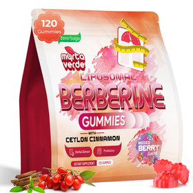 Gummies de berbérine liposomales Myrtaverde, sachet de 120 pièces