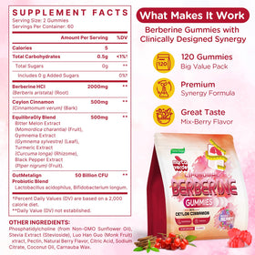 Gummies de berbérine Myrtaverde, prise en main d'un gummy