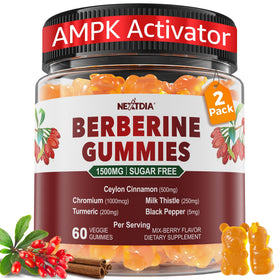 Gummies de Berbérine Nextdia 1500mg, vue de face