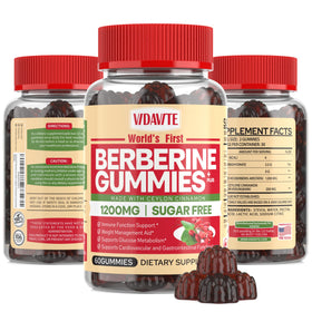 Gummies de Berbérine VIDAVITE avec Cannelle de Ceylan, boîte avant