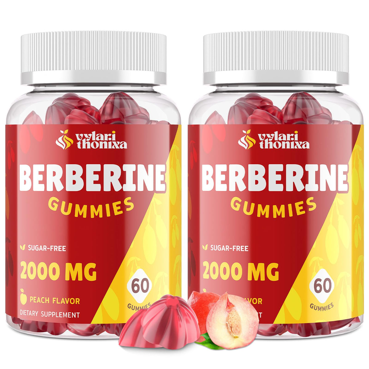 Gummies de Berbérine Vylarithonixa 2000 mg devant le contenant