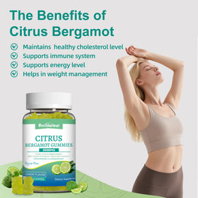 Gummies de Bergamote Citronnée SmildeHeal, détail des ingrédients
