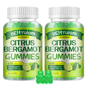 Gummies de bergamote IIEltruiom vue de face avec emballage