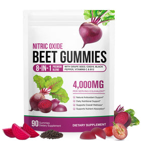 Gummies de Betterave et Grenade Tooffi, emballage avant
