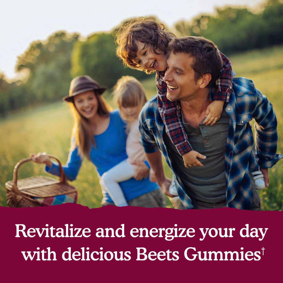 Gummies de Betterave Garden of Life, texture de gummy au goût de framboise