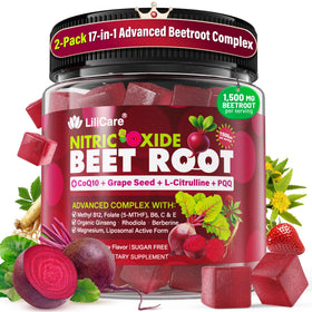 Gummies de Betterave LILICARE vue avant avec emballage