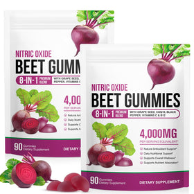 Gummies de Betterave TAKNFDMY paquet avant avec logo