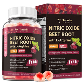 Gummies de betterave Totaria 3050MG vue de face