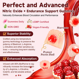 Gummies de betterave Totaria avec des ingrédients naturels