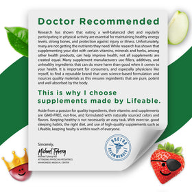Gummies de biotine Lifeable avec étiquette de 5000mcg