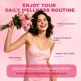 Gummies de Botanic Vault sur une table, avec des baies en arrière-plan