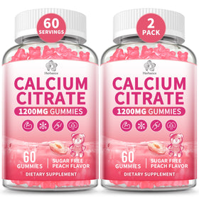 Gummies de Calcium Citrate Herbance 1200 mg, vue de face
