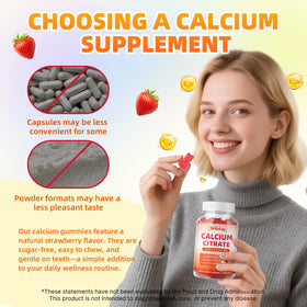 Gummies de Calcium Citrate Mchokuu dans une main