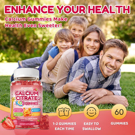 Gummies de calcium GZ HAOYUAN, présentation de la portion recommandée