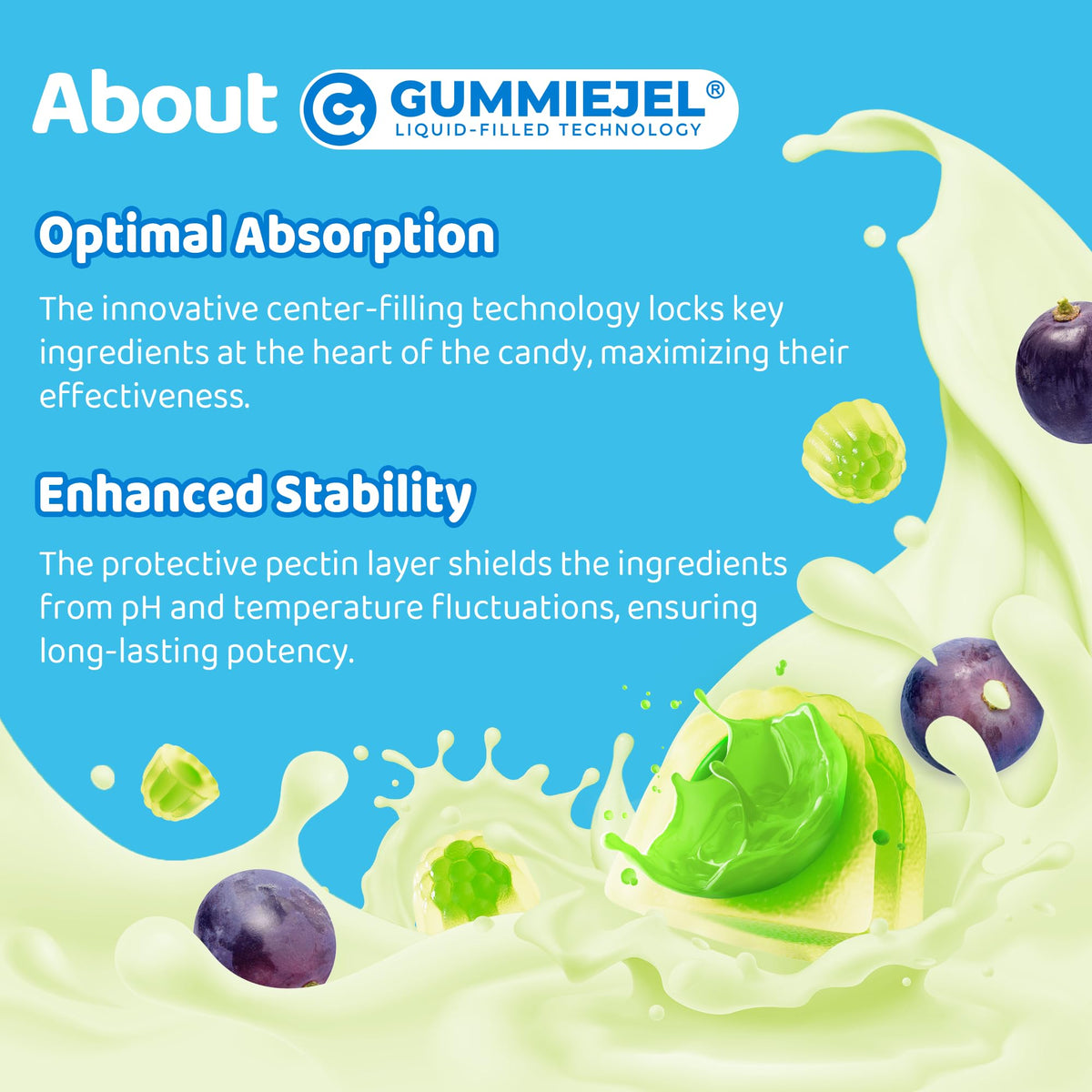 Gummies de calcium LILICARE, présentation en famille