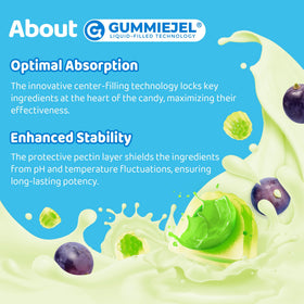 Gummies de calcium LILICARE, présentation en famille