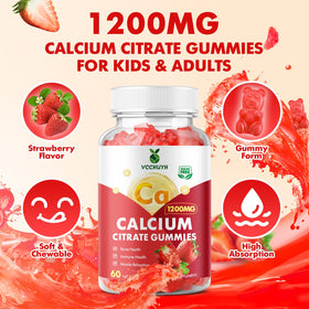 Gummies de calcium VCCHUYH, prise en main