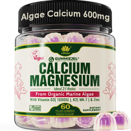Gummies de Calcium Végétal LILICARE 600mg, vue avant