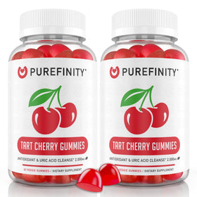 Gummies de Cerise Acide Tartrique PUREFINITY vue de face