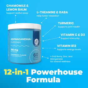 Gummies de Champignon Lion DR. MORITZ, pot de 60 unités