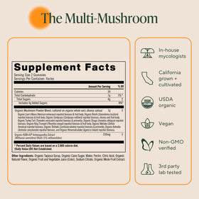 Gummies de Champignons OM MUSHROOM SUPERFOOD dans un bol