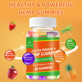 Gummies de Chanvre AFXMATE sur une table
