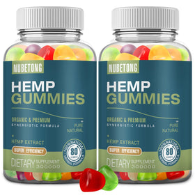 Gummies de chanvre biologiques Nubetong 399g - vue de face