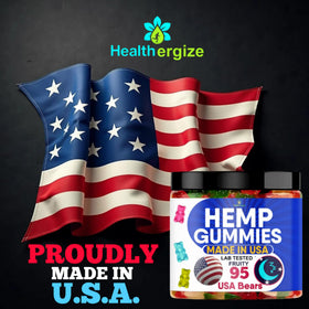 Gummies de Chanvre Healthergize avec des fruits frais