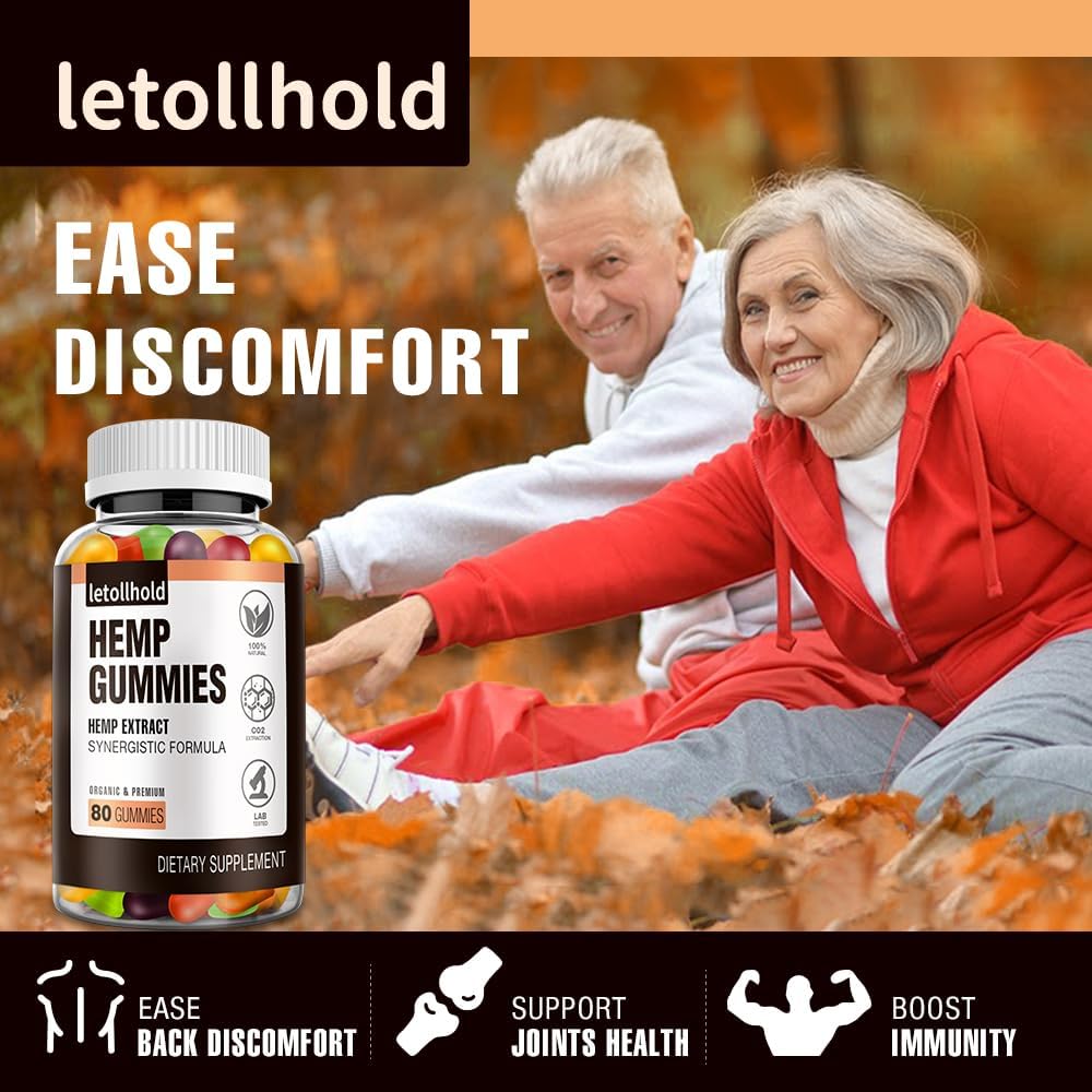 Gummies de Chanvre letollhold en gros plan sur une surface