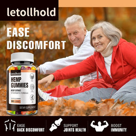 Gummies de Chanvre letollhold en gros plan sur une surface
