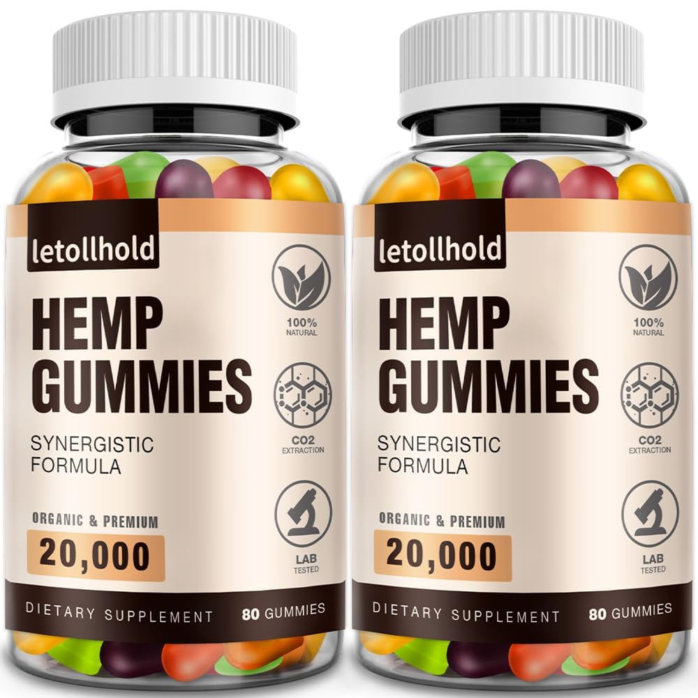 Gummies de Chanvre letollhold paquet avant avec étiquette