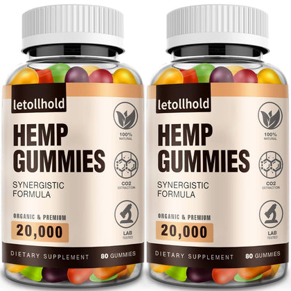 Gummies de Chanvre letollhold paquet avant avec étiquette
