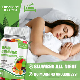 Gummies de Chanvre RiRywony Health avec emballage