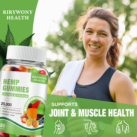Gummies de Chanvre RiRywony Health en gros plan