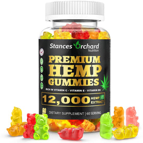 Gummies de Chanvre STANCES ORCHARD 60 unités, emballage avant