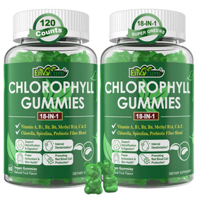 Gummies de chlorophylle EnvyCure en pot de 440g