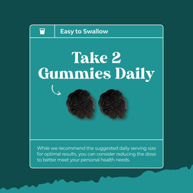 Gummies de chlorophylle Natures Craft, format de gummy