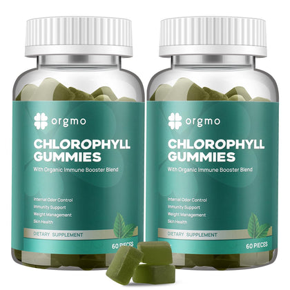 Gummies de chlorophylle ORGMO en pot de 440g