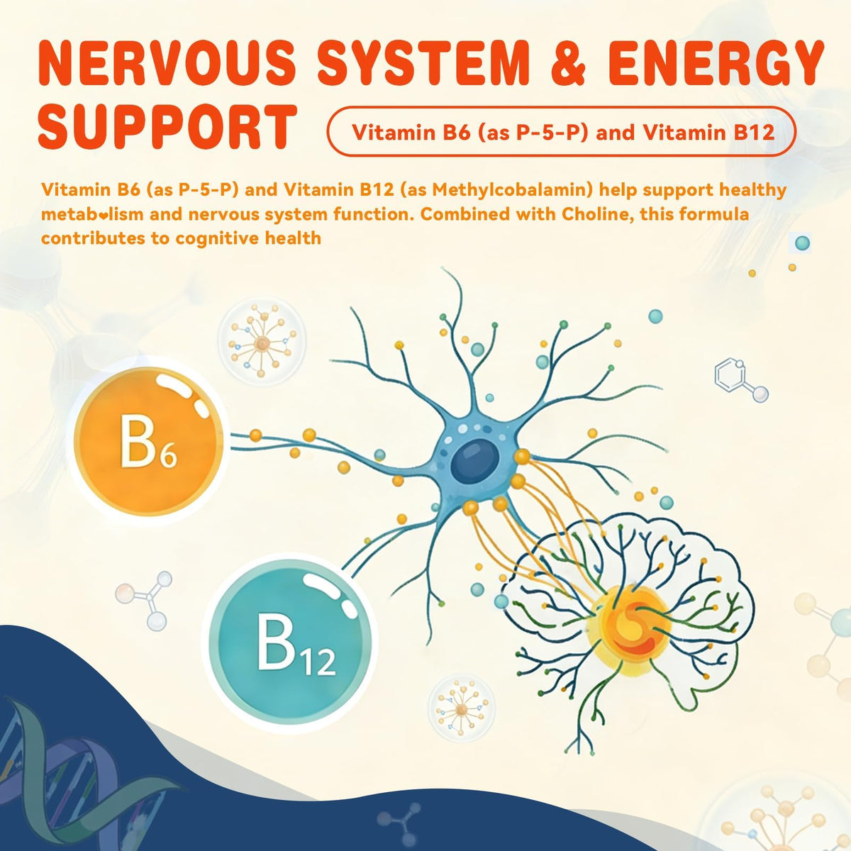 Gummies de Choline ABYSSUS, ingrédients naturels