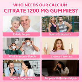 Gummies de citrate de calcium HUUAYAO, prise en main