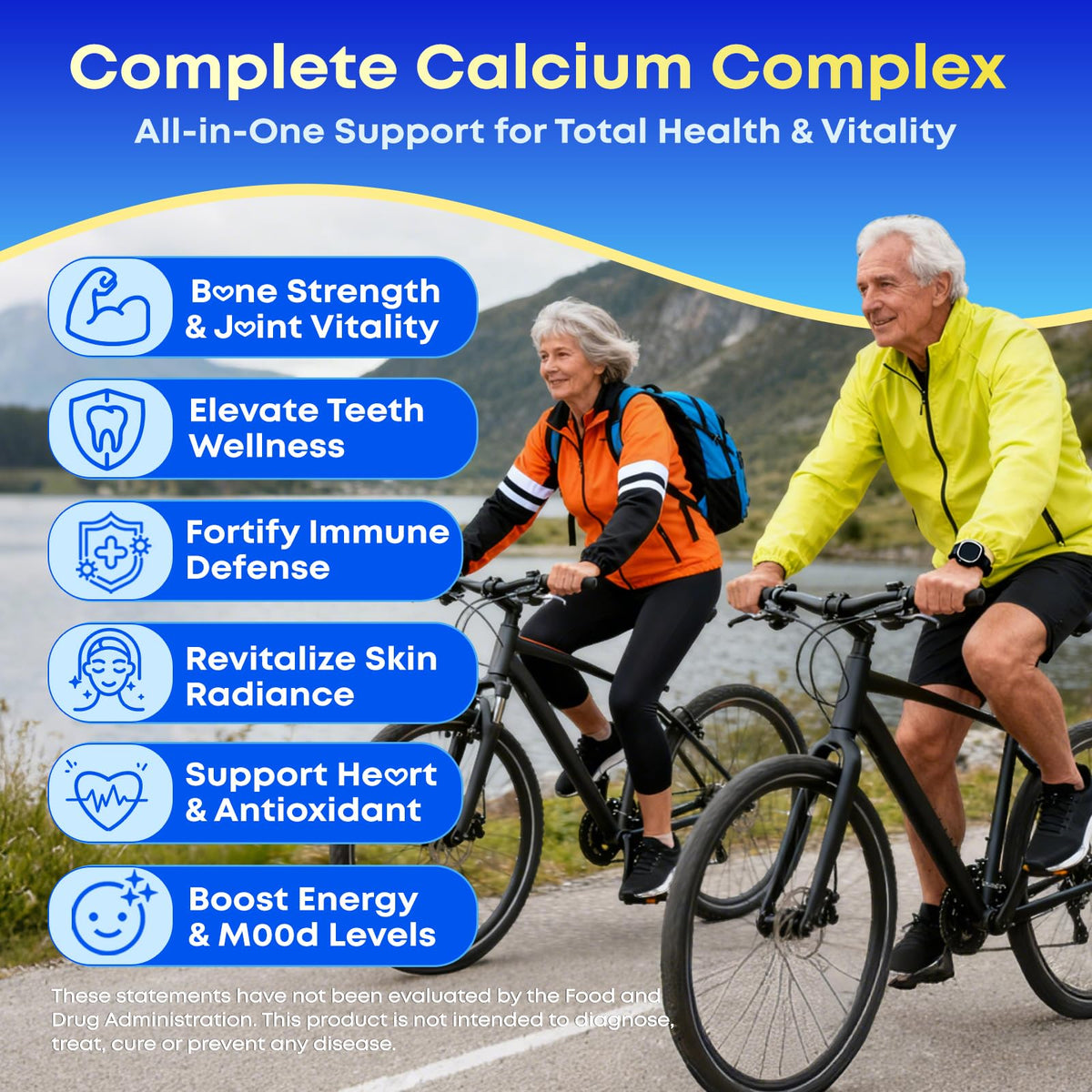 Gummies de citrate de calcium Meceilays, flacon ouvert avec gummies visibles