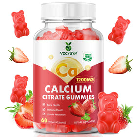 Gummies de Citrate de Calcium VCCHUYH 1200mg en vue de face