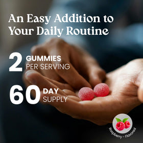Gummies de citrate de magnésium VITA GLOBE sur une table