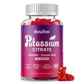 Gummies de Citrate de Potassium 1000mg de duwhot, vue avant de l'emballage